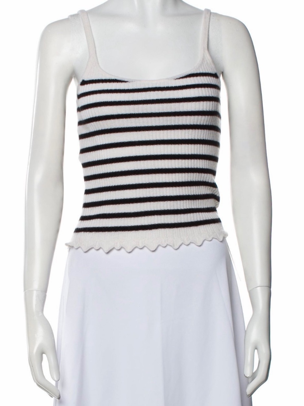 Ulla Johnson 100% Cashmere Striped Tank